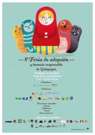 Galapagar celebra la II Feria de la Adopción y Tenencia Responsable de animales