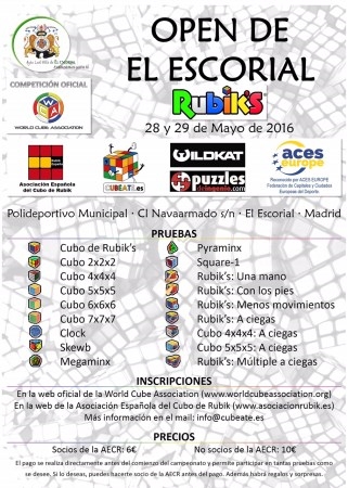 Open de Rubik en El Escorial