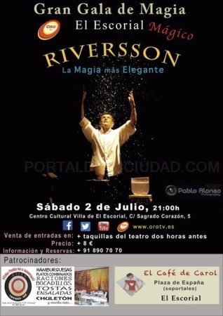 La magia de Riversson llega a El Escorial