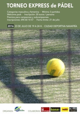 Torneo de Verano Express de Padel en Moralzarzal