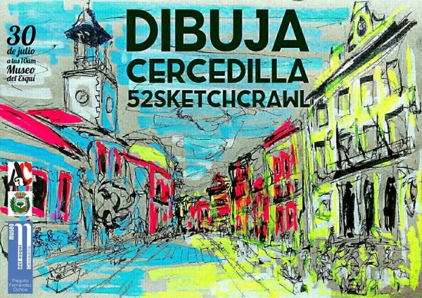 Cercedilla se suma a la quedada mundial para dibujar al aire libre