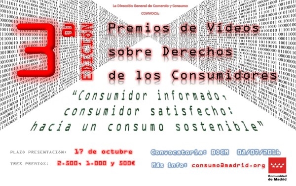 III Edición premios de vídeos sobre Derechos de los Consumidores