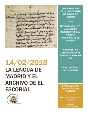 La Biblioteca alberga una charla sobre la evolución de la lengua en Madrid a través de los documentos existentes en el Archivo Municipal