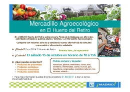 MERCADILLO AGROECOLÓGICO