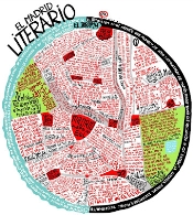 Dos mapas descubren los lugares más literarios de Madrid y Barcelona