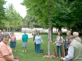 Paseos saludables en El Retiro a cargo de los profesionales del Centro de Salud Ibiza