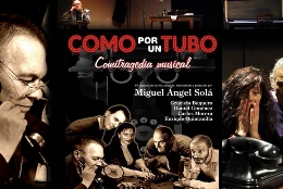 Como por un tubo