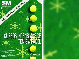 Cursos intensivos de pádel y tenis