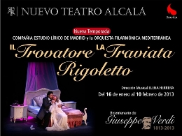 Óperas – Il Trovatore – La Traviata – Rigoletto