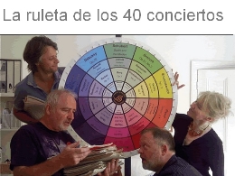 La ruleta de los 40 conciertos