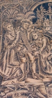 Pieza del mes: recortes del Quijote -  grafidias de Pedro Laso de la Vega
