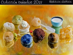 Buñuelos líquidos explosivos