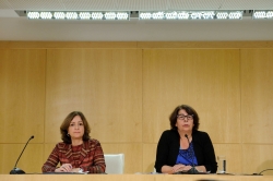 La delegada de Medio Ambiente y Movilidad, Inés Sabanés, presenta el informe de las medidas adoptadas y resultados sobre el episodio de contaminación