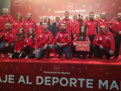 La Comunidad galardona a los deportistas madrileños por sus éxitos logrados durante la temporada 2014/15