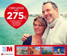 Rutas Culturales incluido viajes transoceánicos para los mayores de 60 años de la Comunidad de Madrid