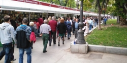 Otoño, Feria del Libro Viejo y Antiguo de Madrid