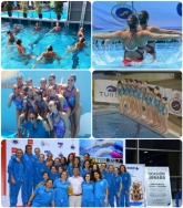 Resultados de la natación sincronizada en el Real Canoe de Retiro