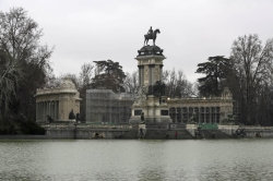 Nuevo mirador en la torre que sirve de pedestal a la estatua ecuestre de Alfonso XII en Retiro
