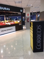 Nuevos terminales de paquetería de correos en los mercados de Madrid