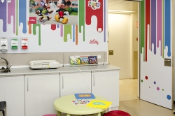 Nueva zona de juego educativa para los menores con diabetes.