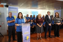 Entrega de los premios “El Corazón de Madrid” al SAMUR en el Pabellón de los Jardines de Cecilio Rodríguez en El Retiro.