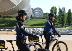 En bici con la Policía Municipal
