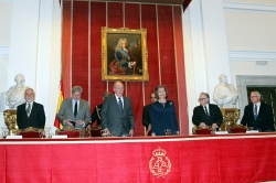 Entrega de la Medalla de Honor 2017 de la Real Academia de Bellas Artes de San Fernando concedida al Teatro Real