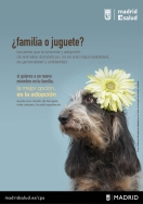 Campaña para promover la adopción y tenencia responsable de animales de compañía