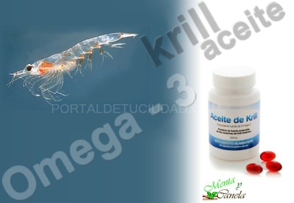 Krill, fuente natural de Omega 3
