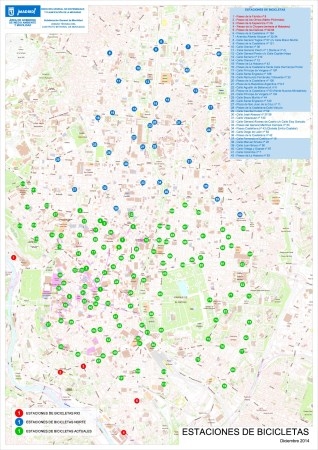 Madrid tendrá  hasta 468 bicis más en 2017