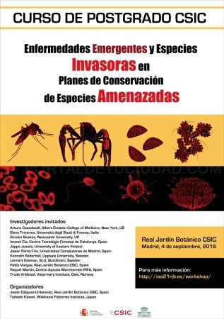 Curso de postgrado “Enfermedades emergentes y especies invasoras en planes de conservación de especies amenazadas”