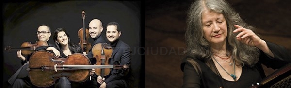 Martha Argerich y el Cuarteto Quiroga inauguran la V Temporada de La Filarmónica
