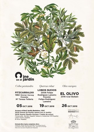 Vuelven las sesiones de cine al Real Jardín Botánico