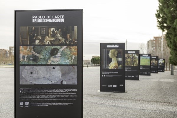 La exposición promocional del Paseo del Arte se traslada a Madrid Río