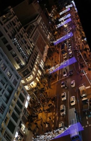 Resultado de la peatonalización de la Gran Vía