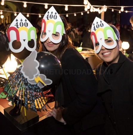 Baile de máscaras en la Plaza Mayor