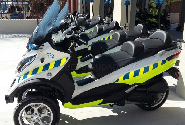 Nuevas motos de tres ruedas para los Agentes de Movilidad