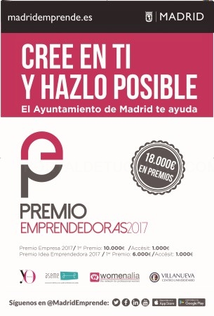 ‘Cree en ti y hazlo posible’, Premio Emprendedoras 2017