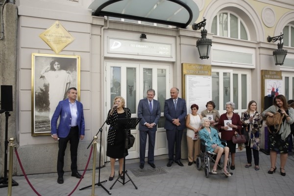El Ayuntamiento rinde homenaje a María Guerrero en su 150 aniversario