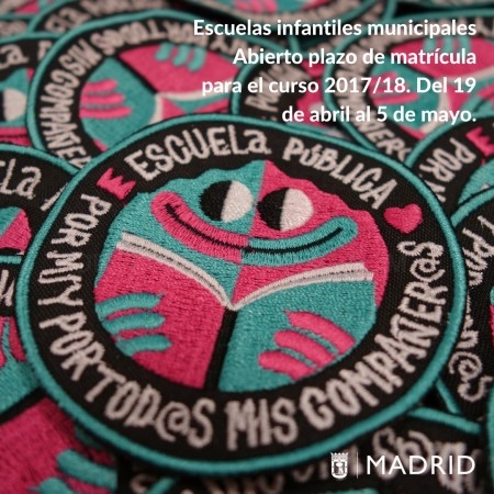 Abierto el plazo de solicitud de plaza en las escuelas infantiles de Madrid
