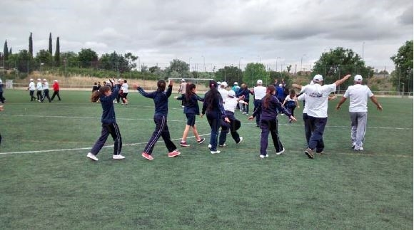 Arrancan los encuentros “Ejercicio Compartido” entre personas mayores y escolares