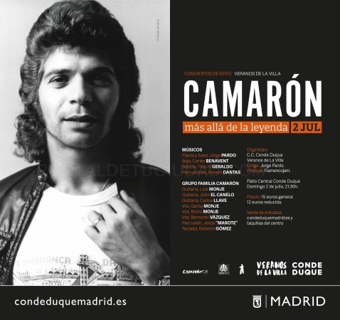Homenaje a Camarón en Conde Duque