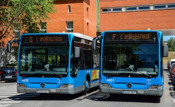 Cuatro líneas universitarias de la EMT dejan de prestar servicio en verano