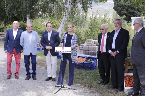 Cerca de 33 toneladas de alimentos para diferentes entidades sociales