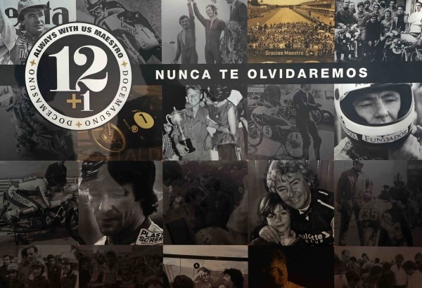 Madrid rinde homenaje al campeón de motociclismo Ángel Nieto