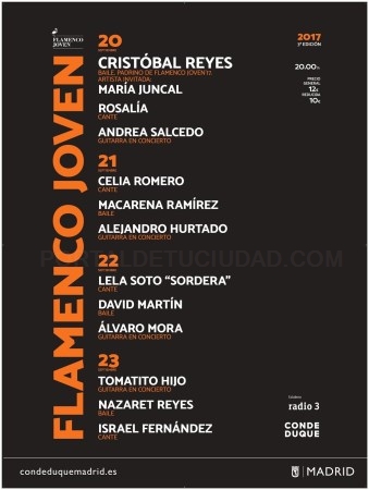 El teatro Conde Duque se cita con los jóvenes flamencos del mañana