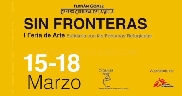 Sin Fronteras I Feria de arte solidaria con las personas refugiadas