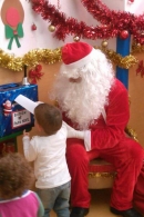 Visita de Papá Noel