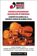 Concierto de cuerda de la Orquesta Sinfónica Ciudad de Almería.