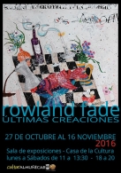 Exposición de Roland Face: "Últimas creaciones"